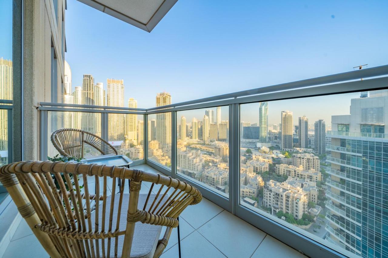 Chic And Zen Apartment, Near Burj Khalifa Tower Dubai Eksteriør billede